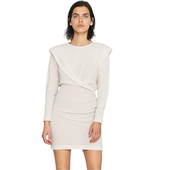 IRO EUC Beckett Dress in White Size S - Picture 1 of 7